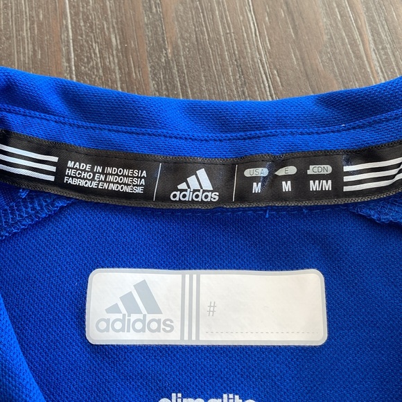 Adidas climalite polo T-shirt in size medium. Gray cup festival volunteer. - Picture 4 of 7